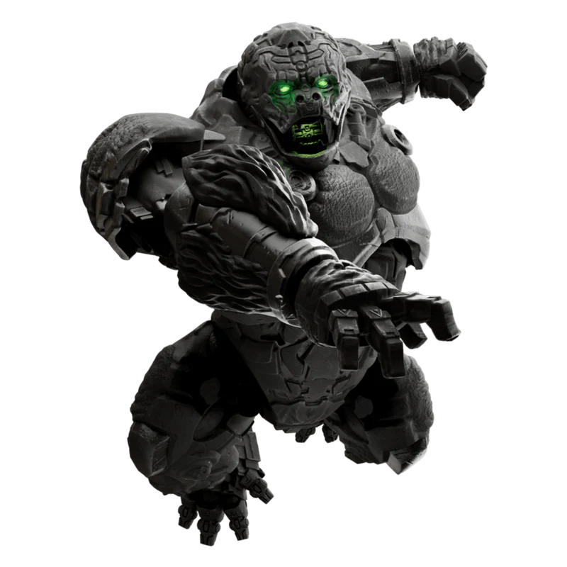 Blokees Figures - Transformers (Model Kit)  71144 - Classic Class(CC) 04 - Optimus Primal Beast  (Luminous Eyes)