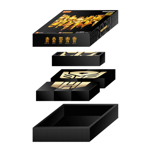 Blokees Figures -  Transformers  (Limited Model Kit)  71191-Transformers XV01 The Golden Lagoon 01 (Luminous Eyes)
