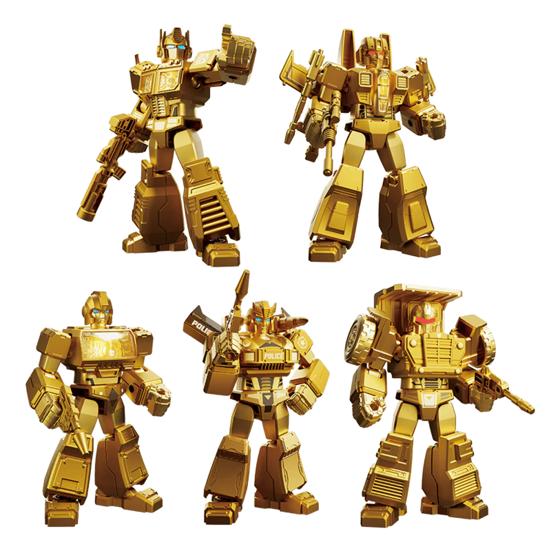 Blokees Figures -  Transformers  (Limited Model Kit)  71191-Transformers XV01 The Golden Lagoon 01 (Luminous Eyes)